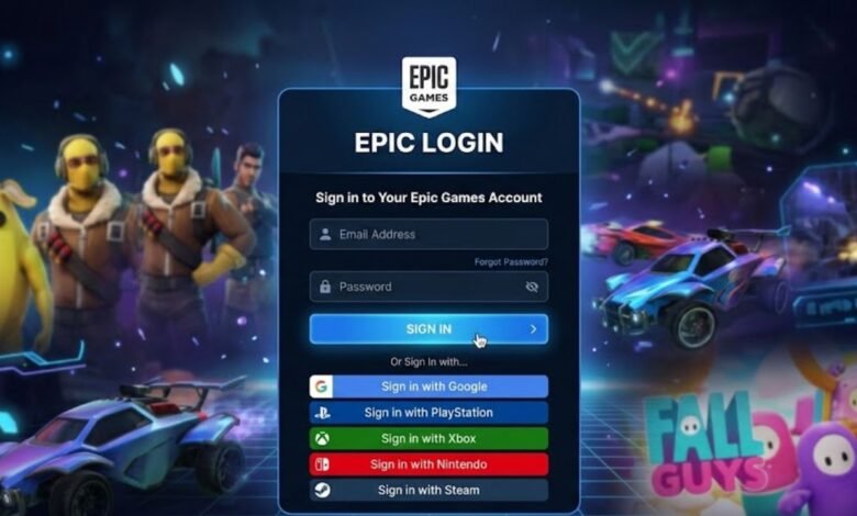 Epic Login