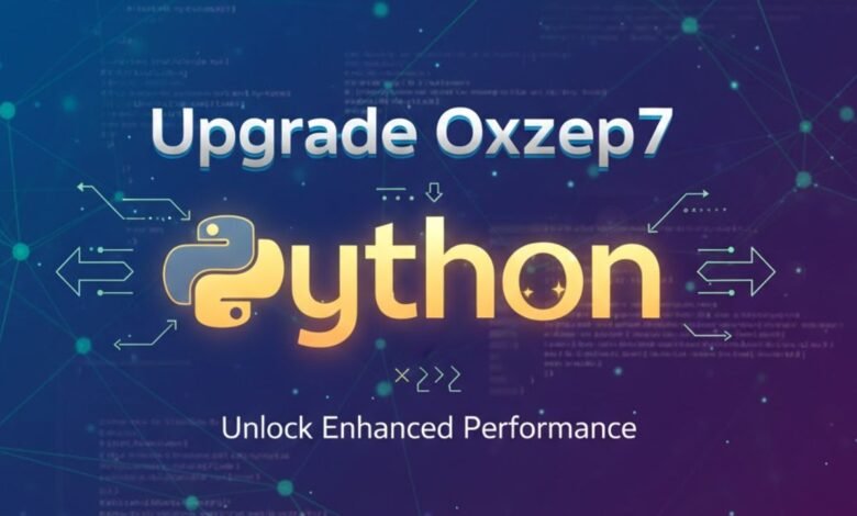 Upgrade Oxzep7 Python