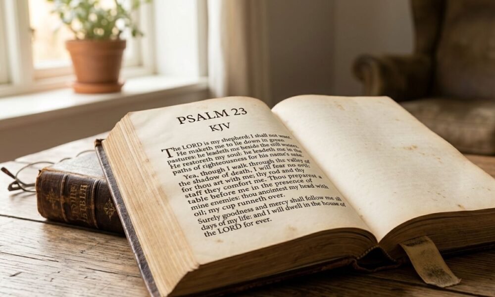 Psalm 23 KJV