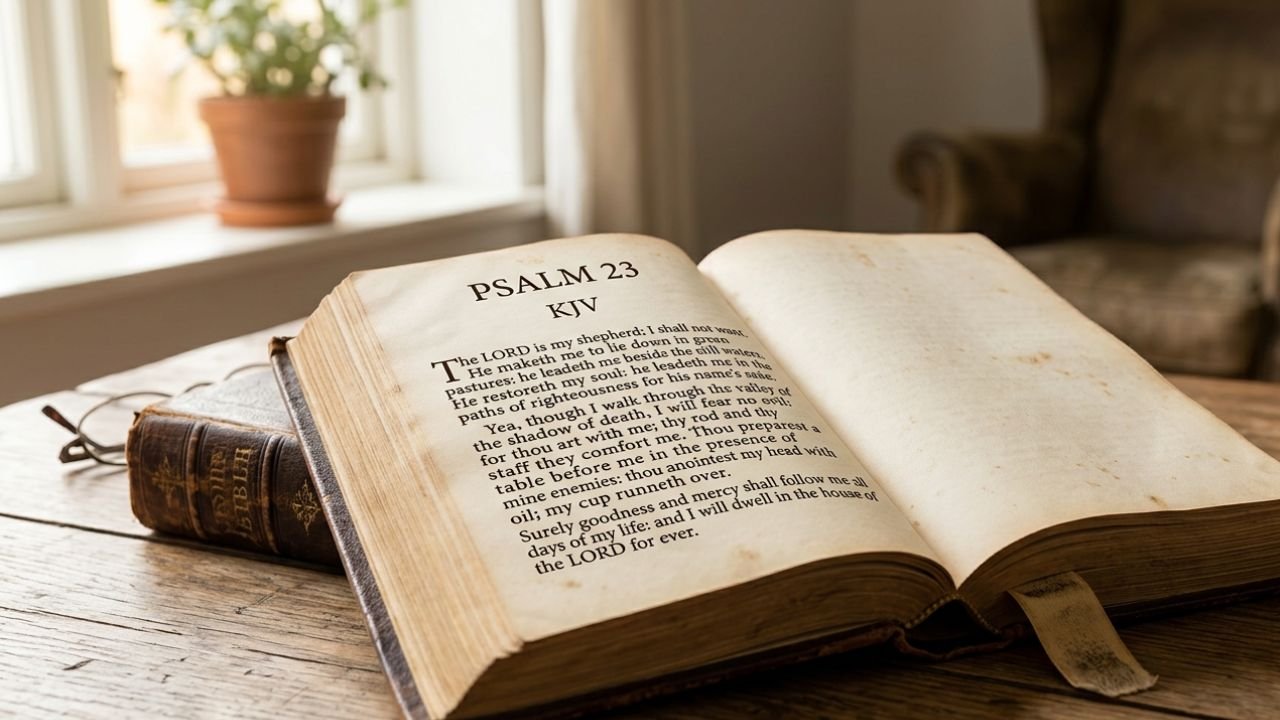 Psalm 23 KJV