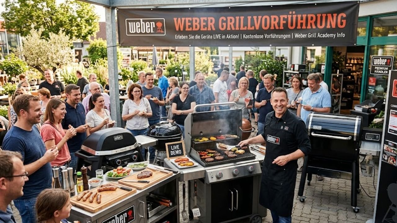 Weber Grillvorführung
